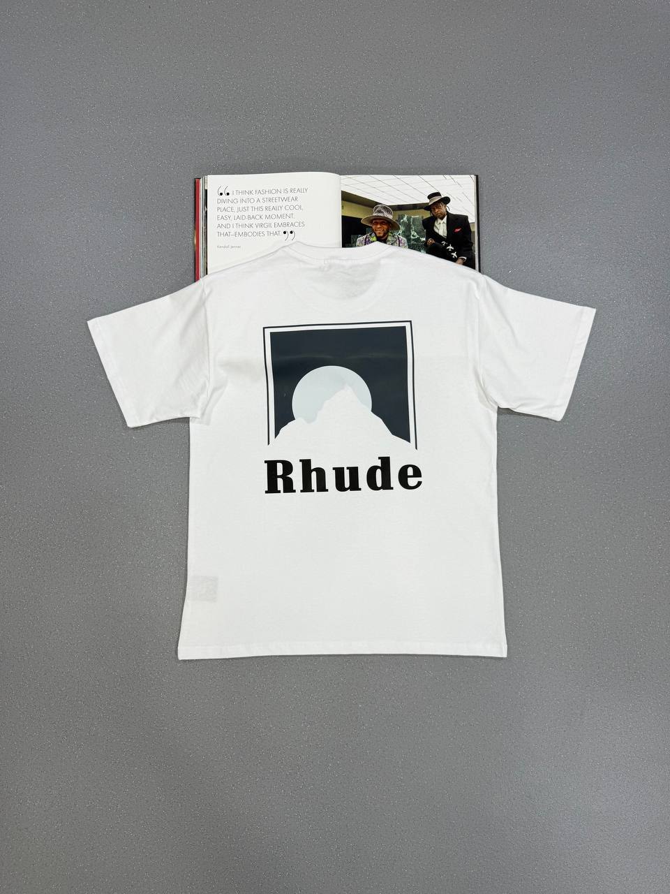 Rhude Moonlight Badge T-Shirts Mens in Multiple Colors UK Reps AAA Quality