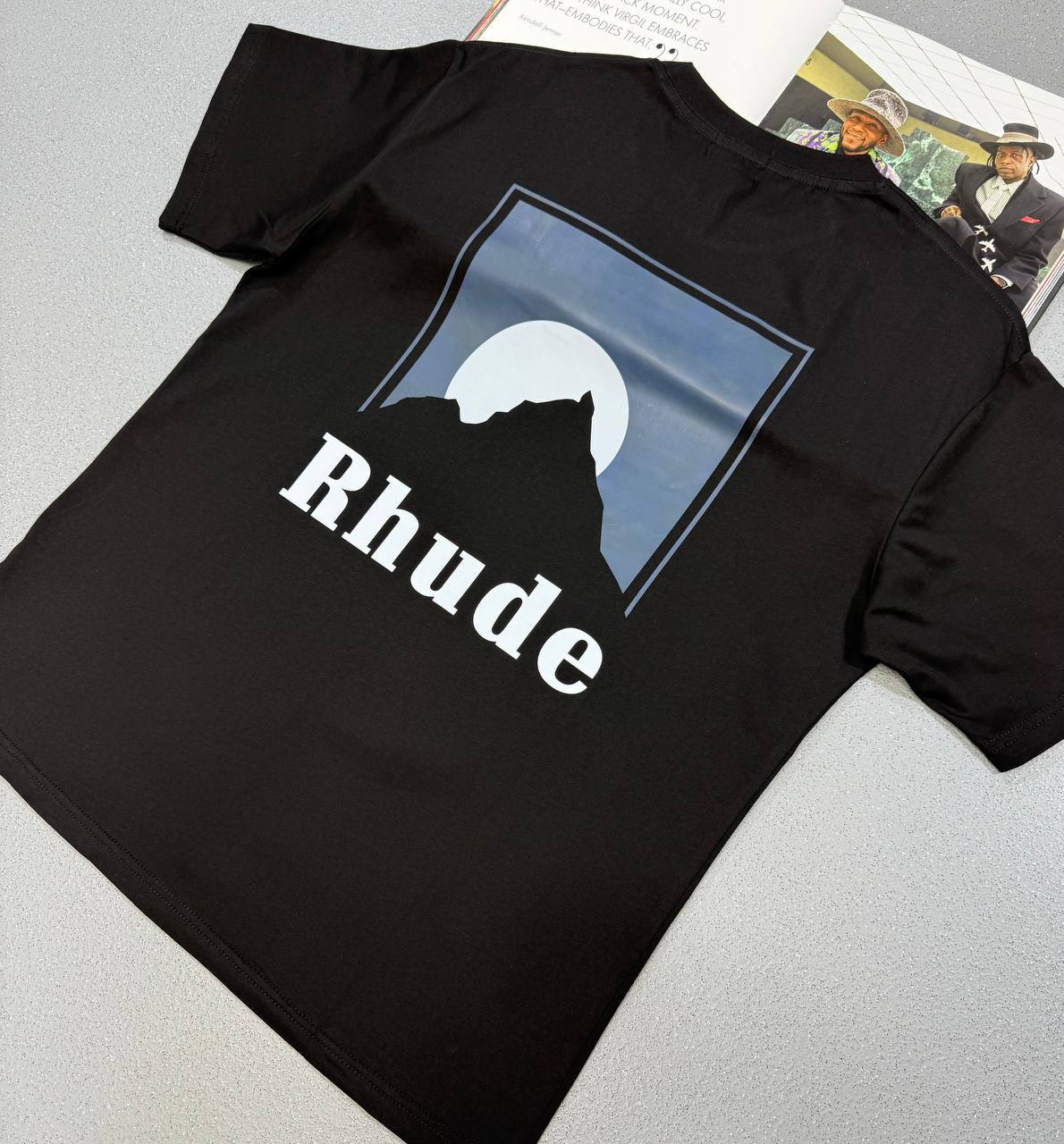 Rhude Moonlight Badge T-Shirts Mens in Multiple Colors UK Reps AAA Quality