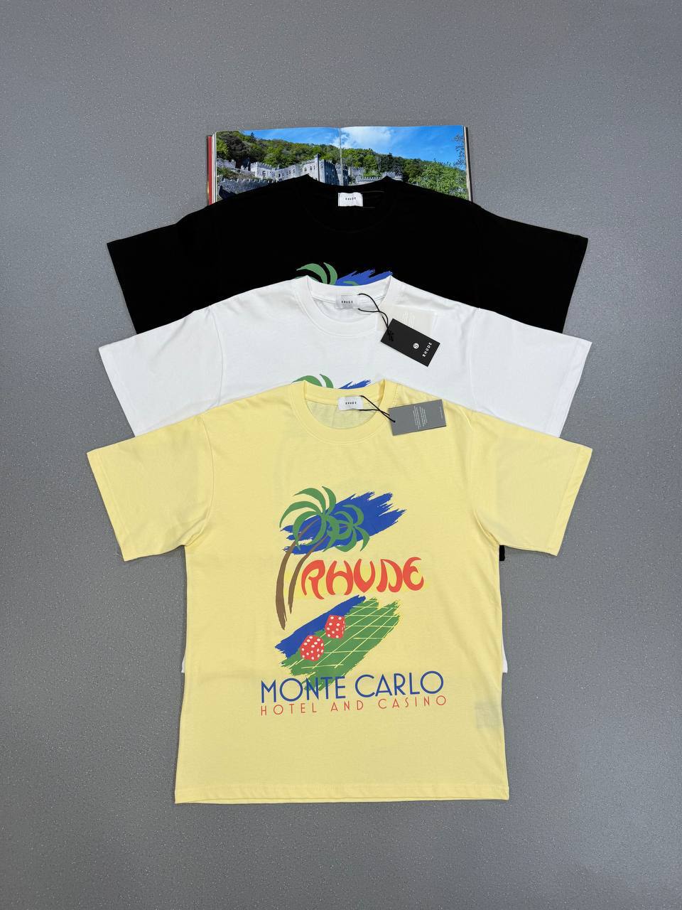 Rhude Roulette T-Shirts Mens in Multiple Colors UK Reps AAA Quality