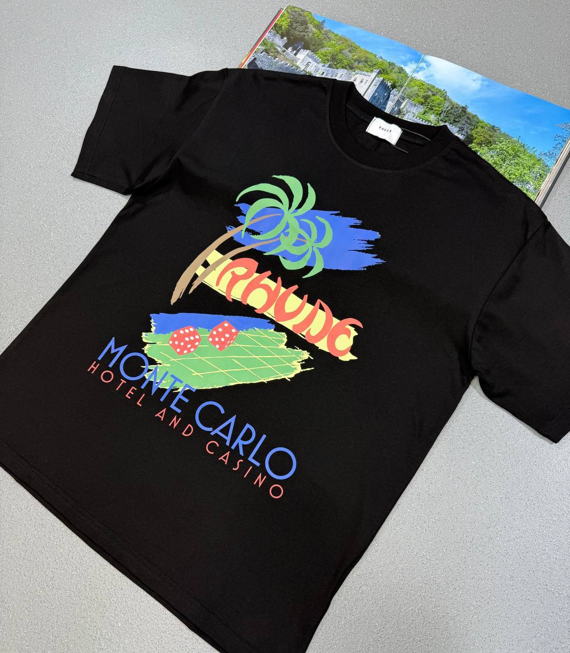 Rhude Roulette T-Shirts Mens in Multiple Colors UK Reps AAA Quality