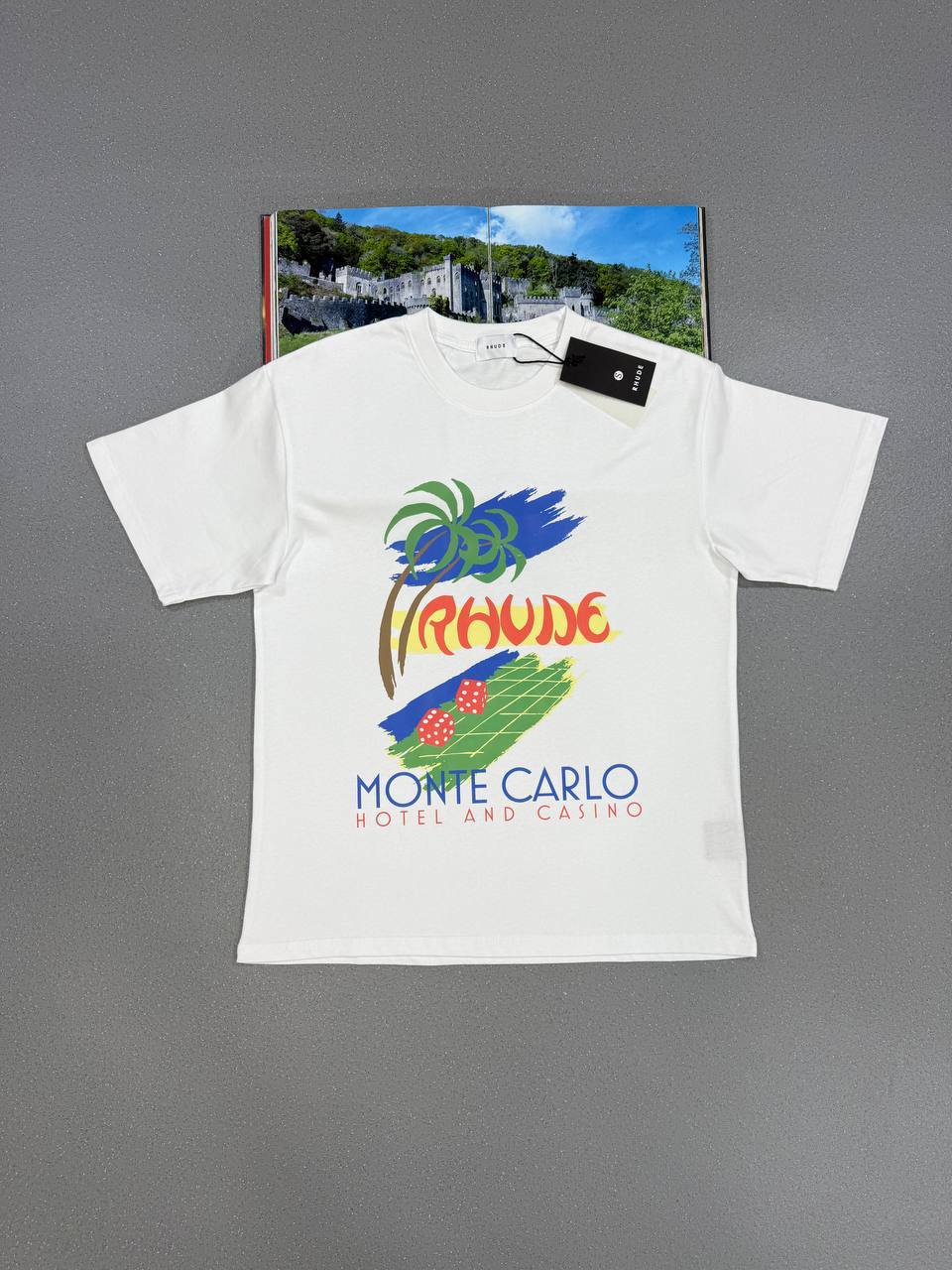 Rhude Roulette T-Shirts Mens in Multiple Colors UK Reps AAA Quality