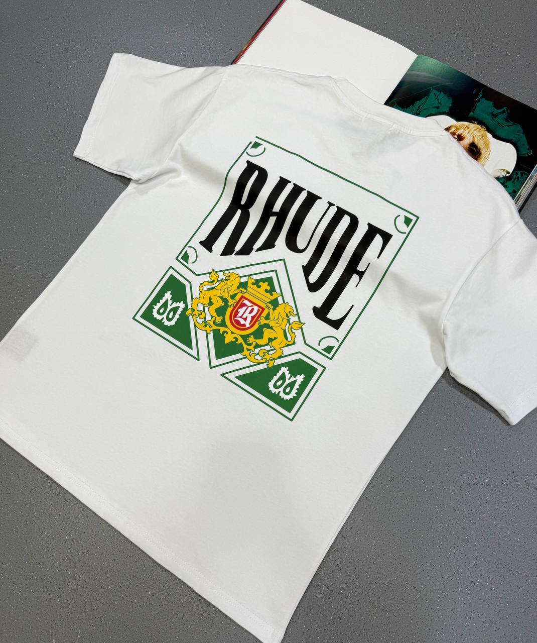 Rhude Poker Card T-Shirts Mens in Multiple Colors UK Reps AAA Quality