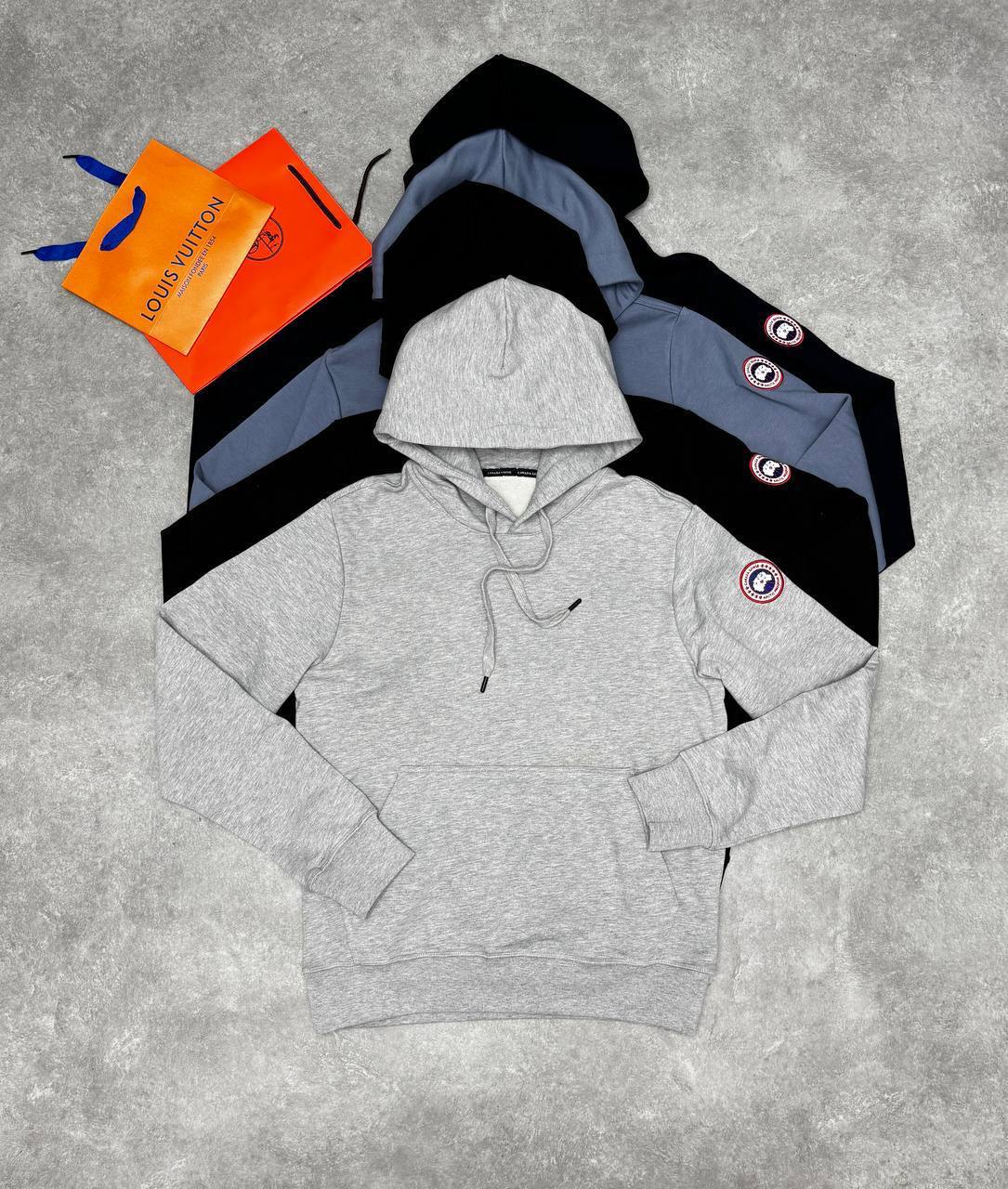 Canada Goose Huron Full Zip Hoodie Mens in Multiple Colors UK Reps AAA Quality