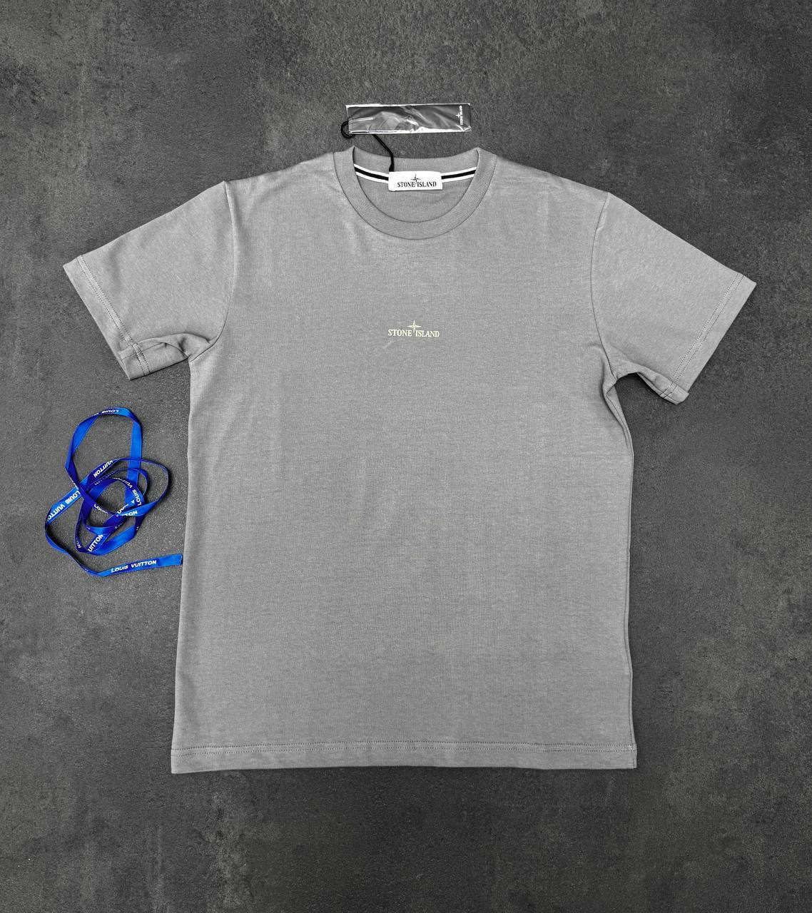 Stone Island Men's Reflective One Badge Print T-Shirt in Multiple Colors UK Reps AAA Quality