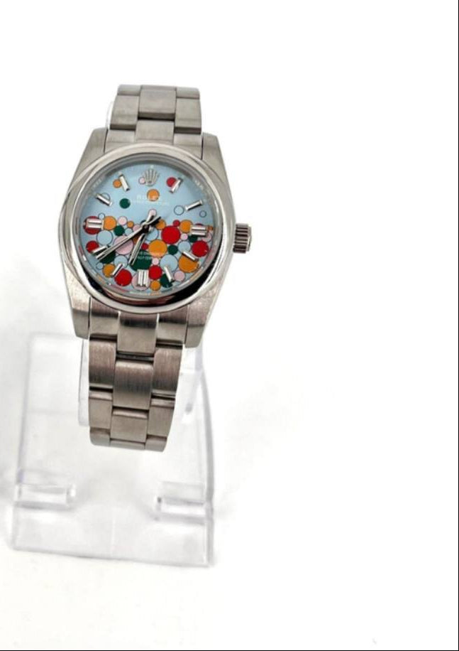 Rolex Oyster Perpetual Celebration Blue Dial & Bracelet Strap Womens Watch Best Sale UK Reps AAA Quality