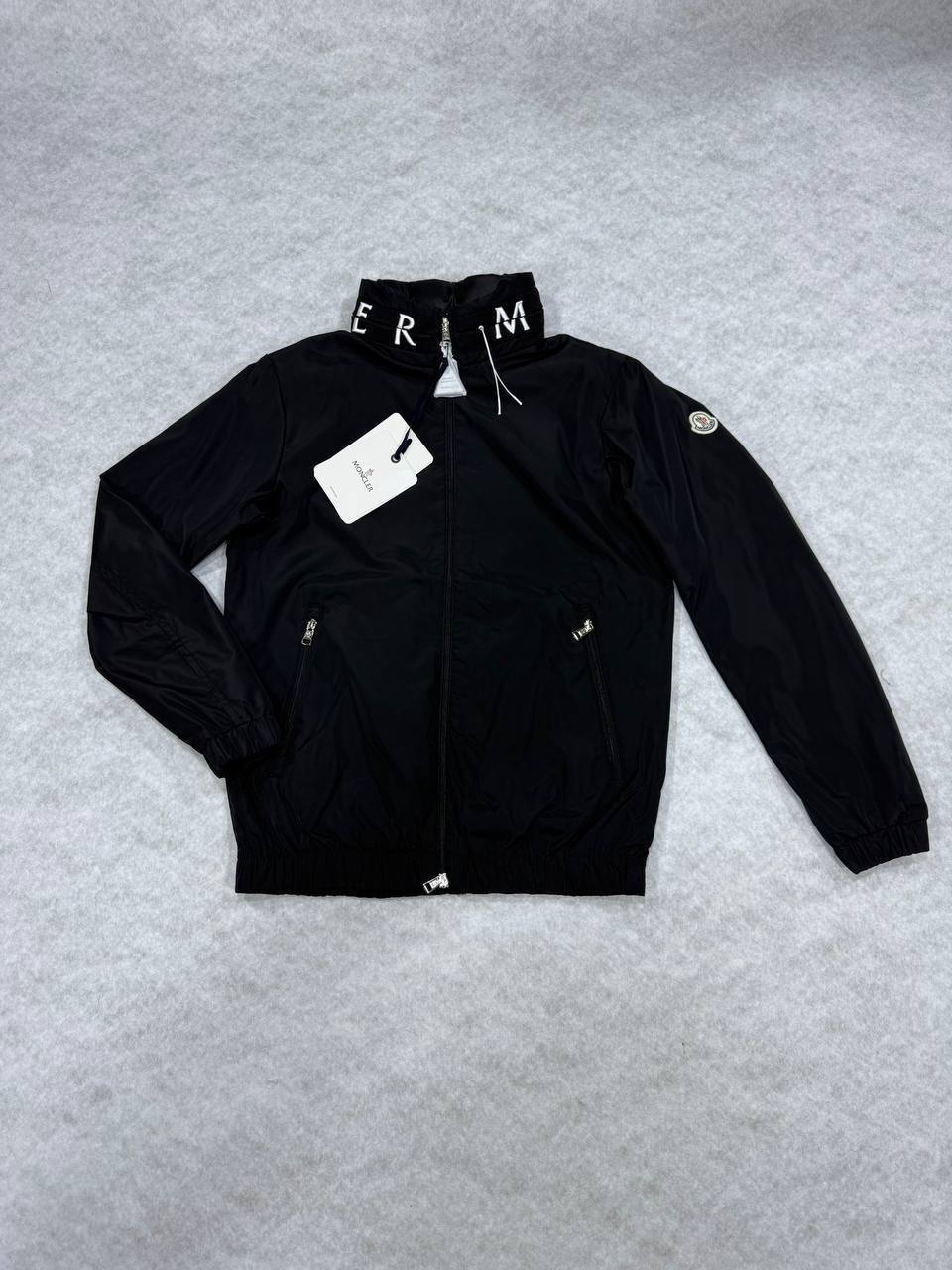 Moncler Beid Hooded Logo Jackets in 2 Colors Mens UK Reps AAA Quality