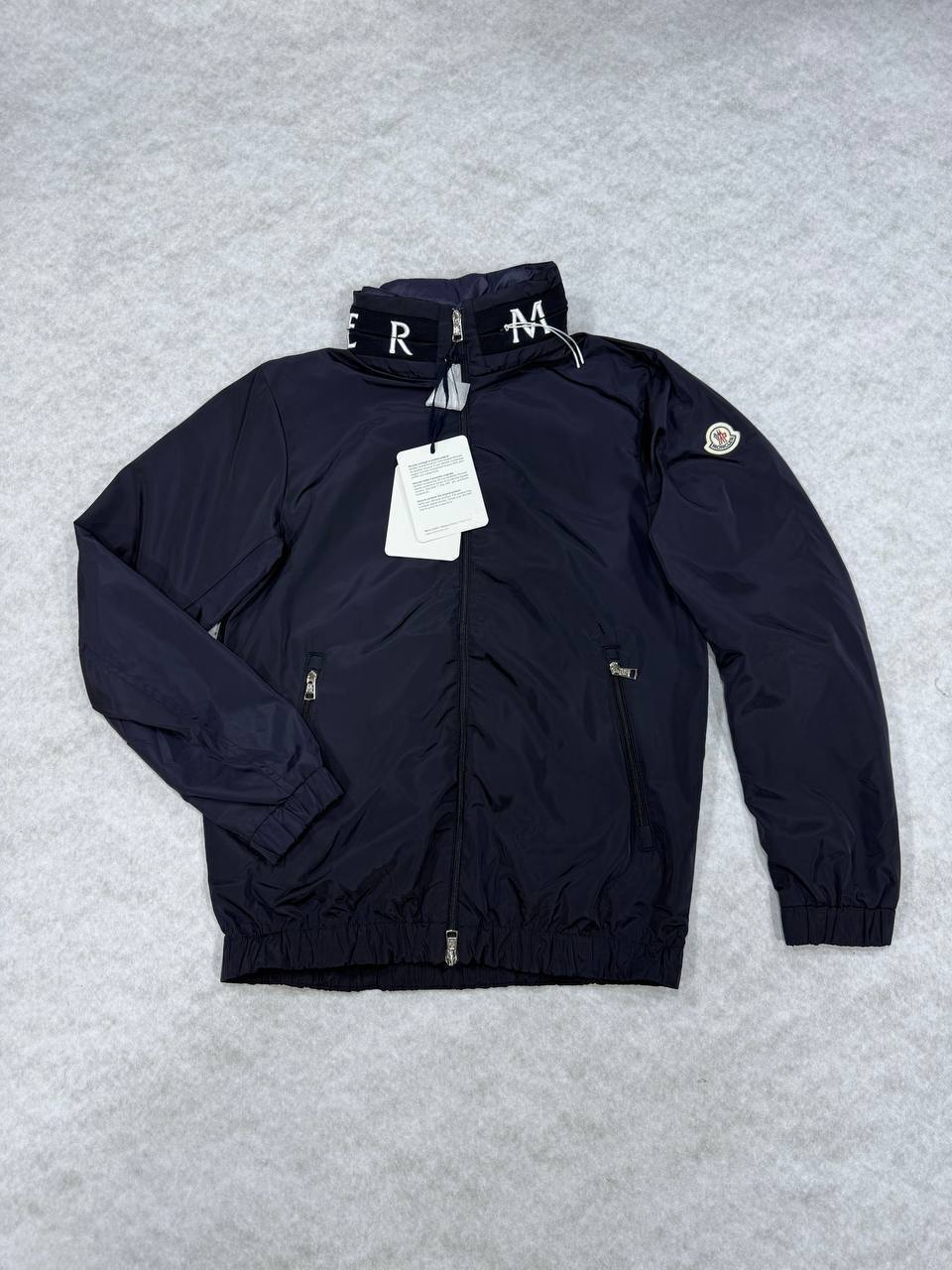 Moncler Beid Hooded Logo Jackets in 2 Colors Mens UK Reps AAA Quality