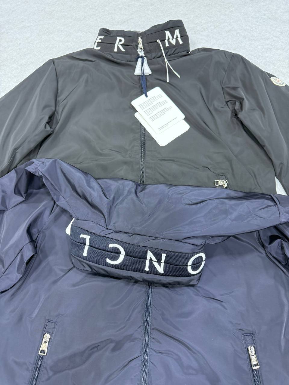 Moncler Beid Hooded Logo Jackets in 2 Colors Mens UK Reps AAA Quality