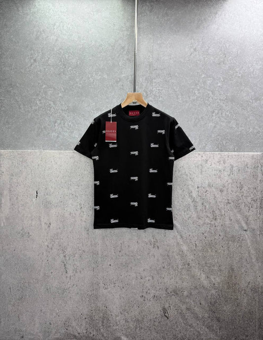 Gucci Logo Printed Crew Neck T-Shirts Men's in Multiple Colors UK Reps AAA Quality