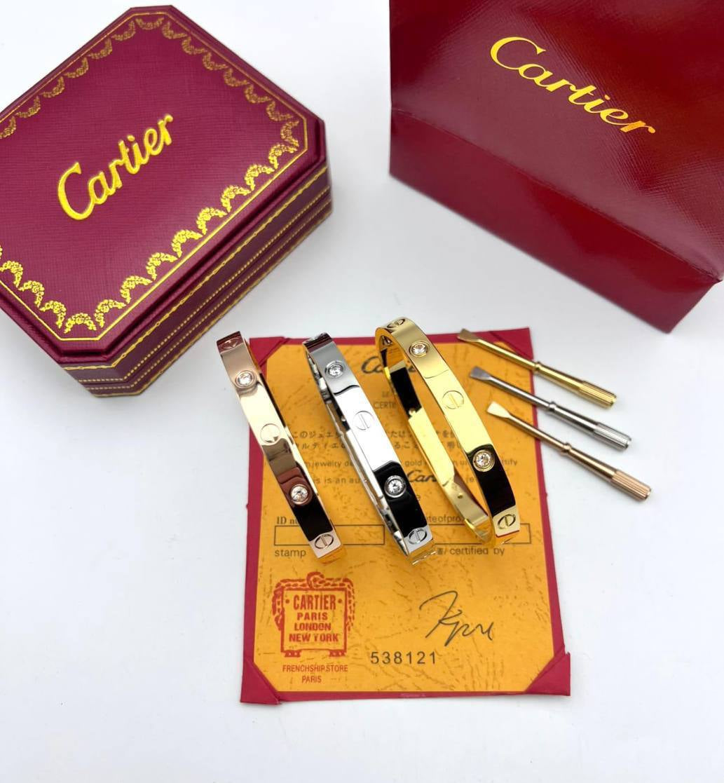 Cartier Love Diamond Jewellery Womens Bracelets in Multiple Colors UK Reps AAA Quality