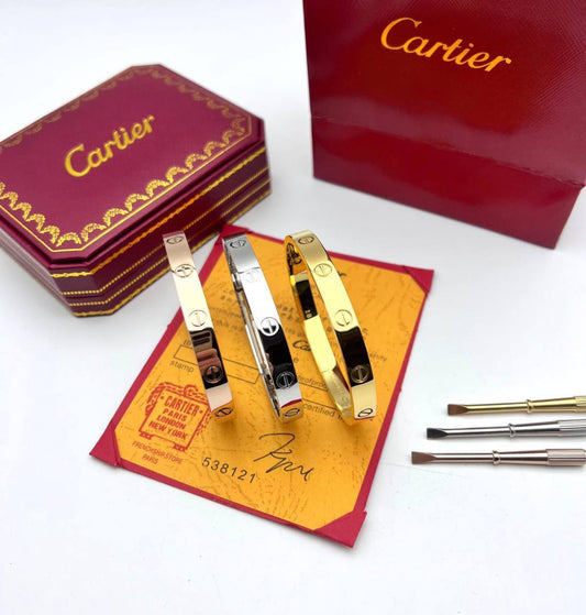 Cartier Love Bangle Jewellery Womens Bracelets in Multiple Colors UK Reps AAA Quality