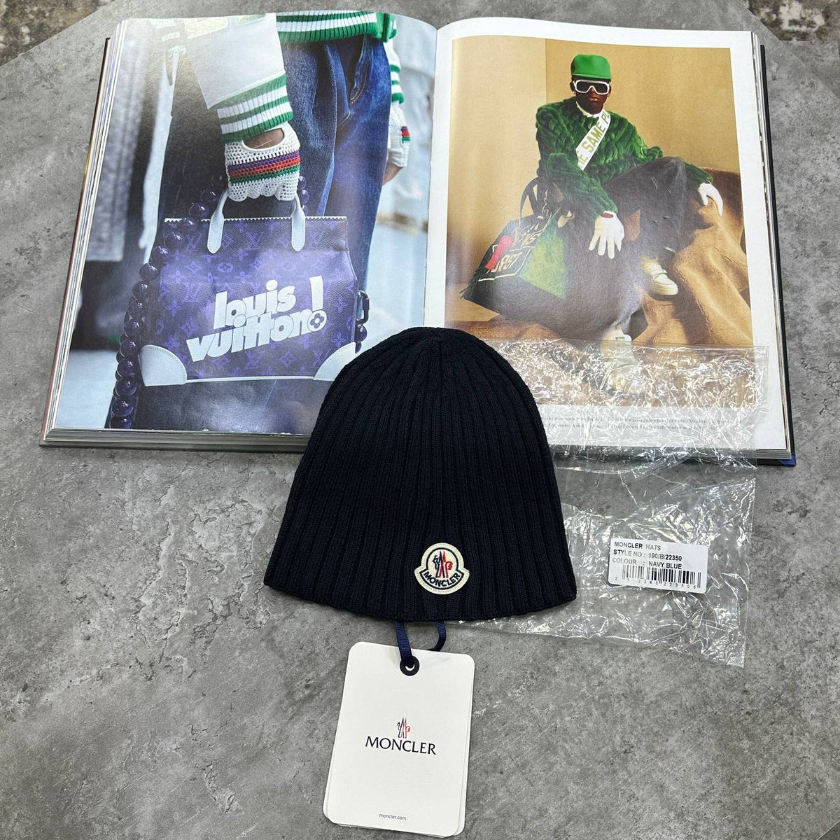 Moncler Classic Logo Beanie Hat Mens UK Reps Superclone Quality