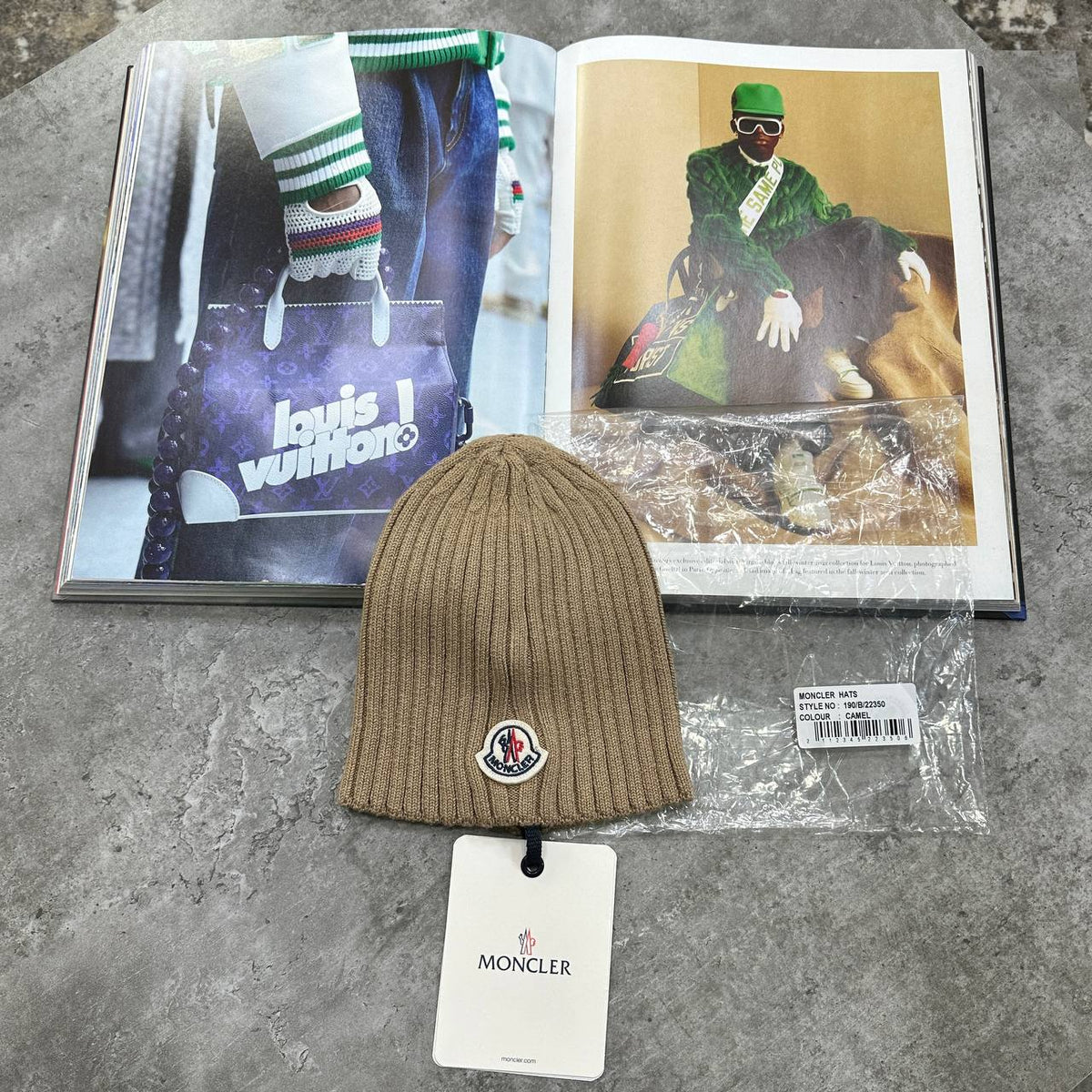 Moncler Classic Logo Beanie Hat Mens UK Reps Superclone Quality