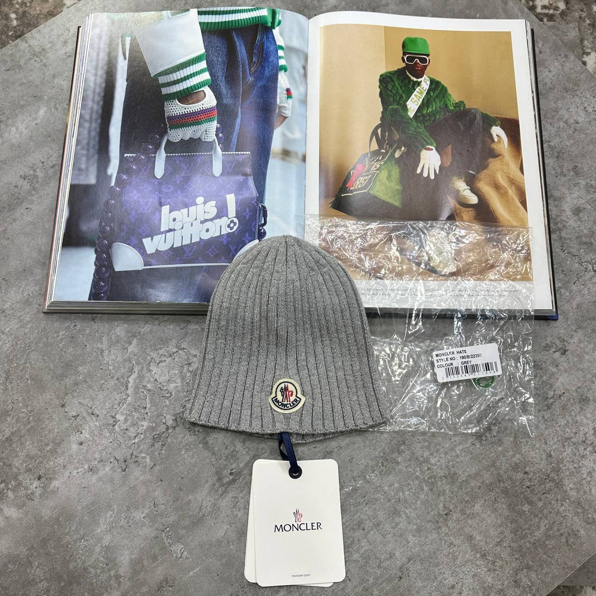 Moncler Classic Logo Beanie Hat Mens UK Reps Superclone Quality