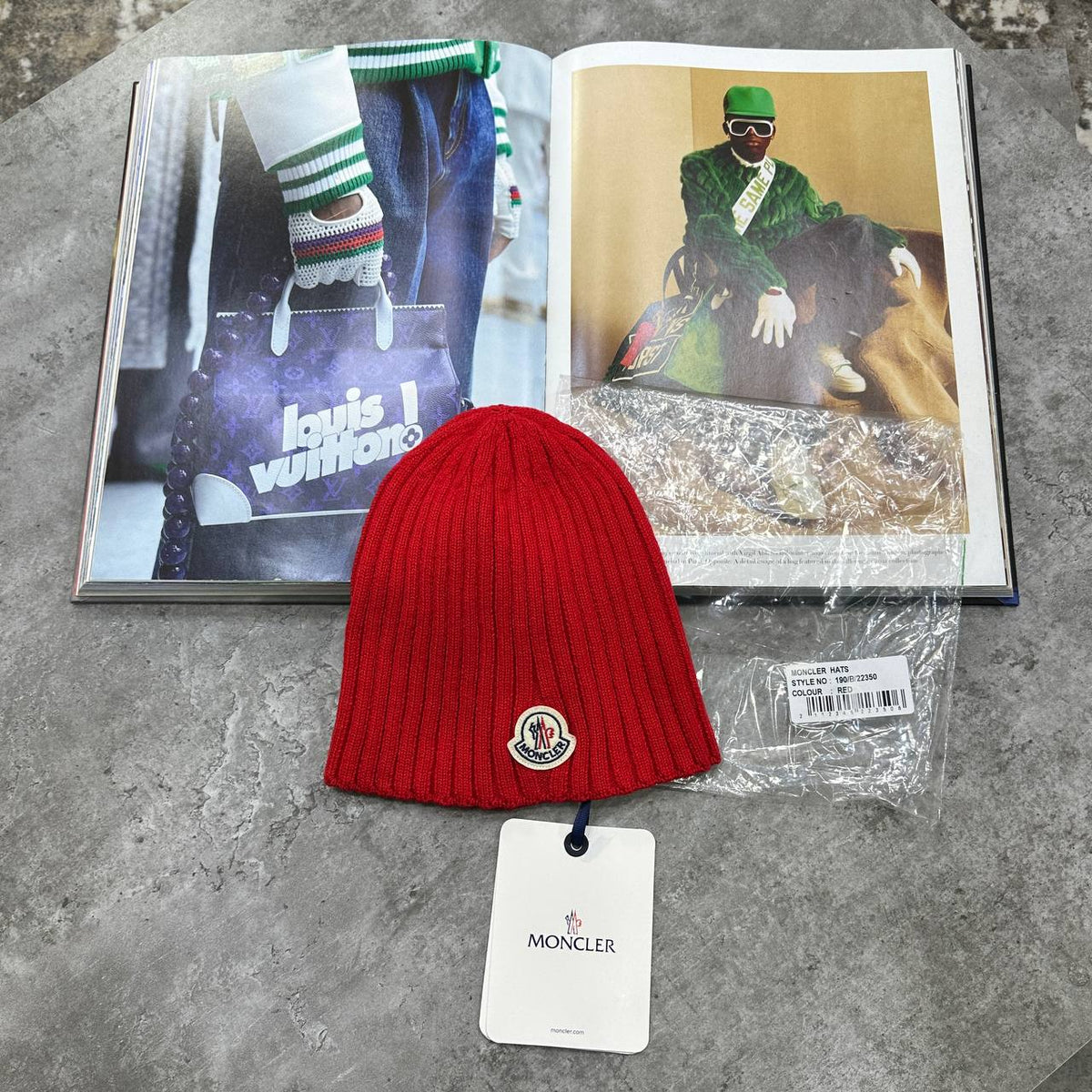 Moncler Classic Logo Beanie Hat Mens UK Reps Superclone Quality