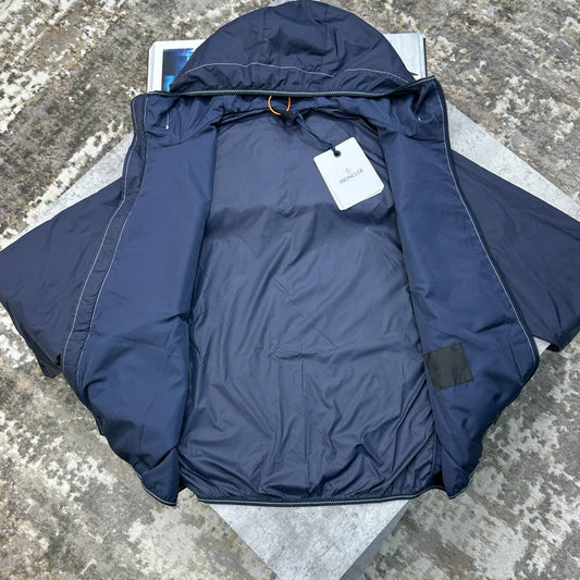 Moncler Hooded Windbreaker Jacket Mens UK Reps Superclone Quality