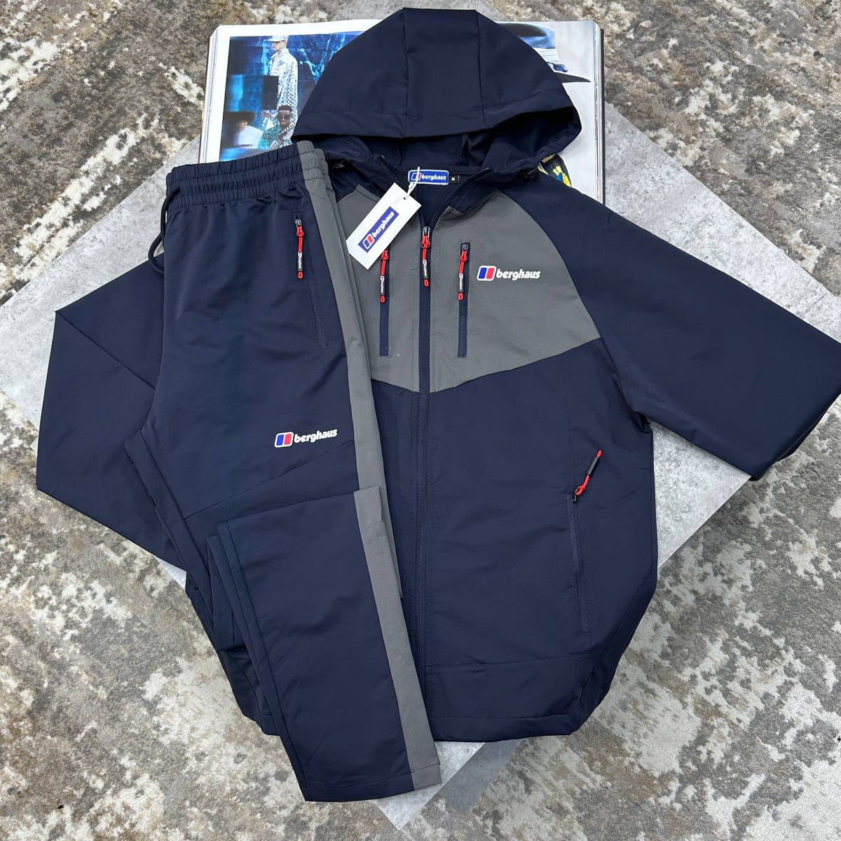Berghaus Protective Hood Tracksuit Mens UK Reps Superclone Quality