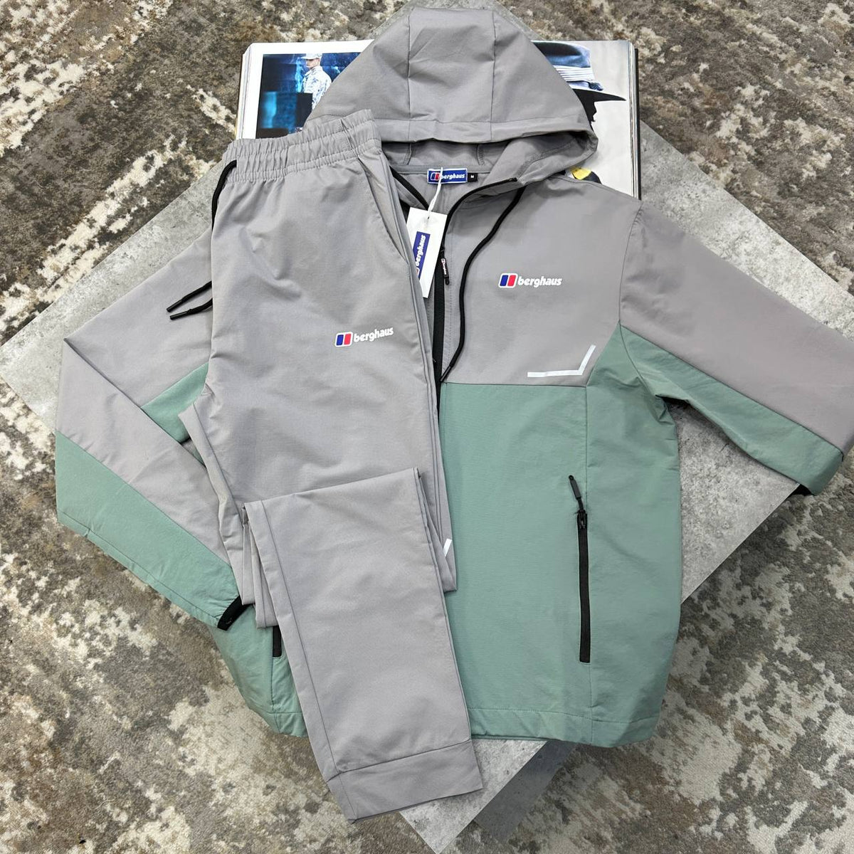 Berghaus Embroidered Logo Tracksuit Mens UK Reps Superclone Quality