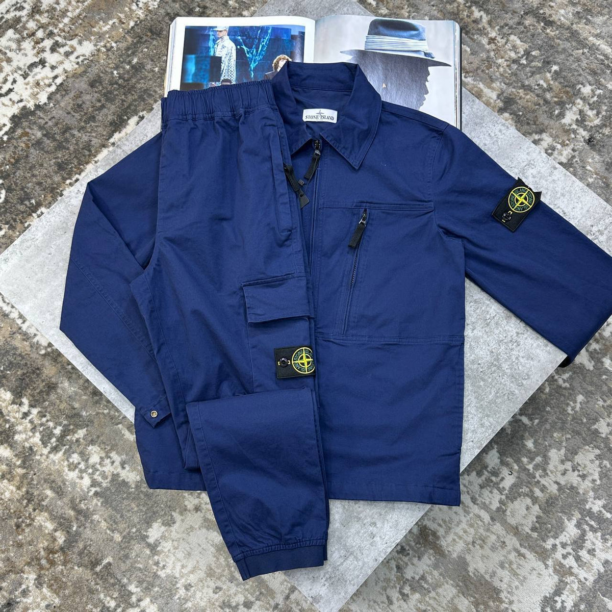 Stone Island Compass Rose Badge Tracksuits Mens UK Reps Superclone Quality