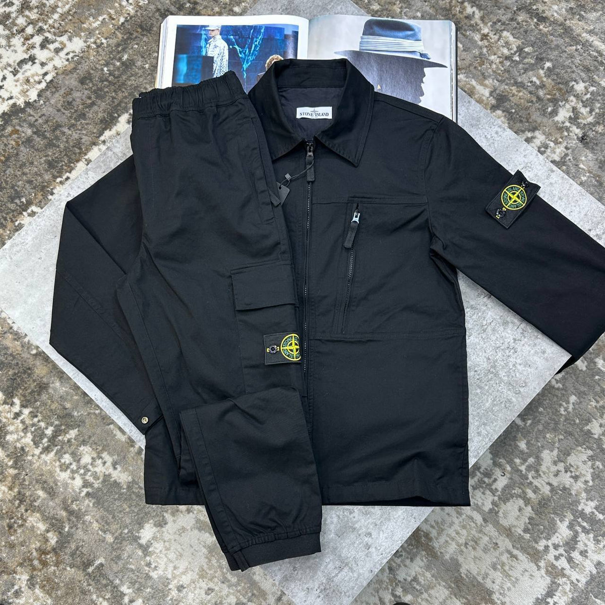Stone Island Compass Rose Badge Tracksuits Mens UK Reps Superclone Quality