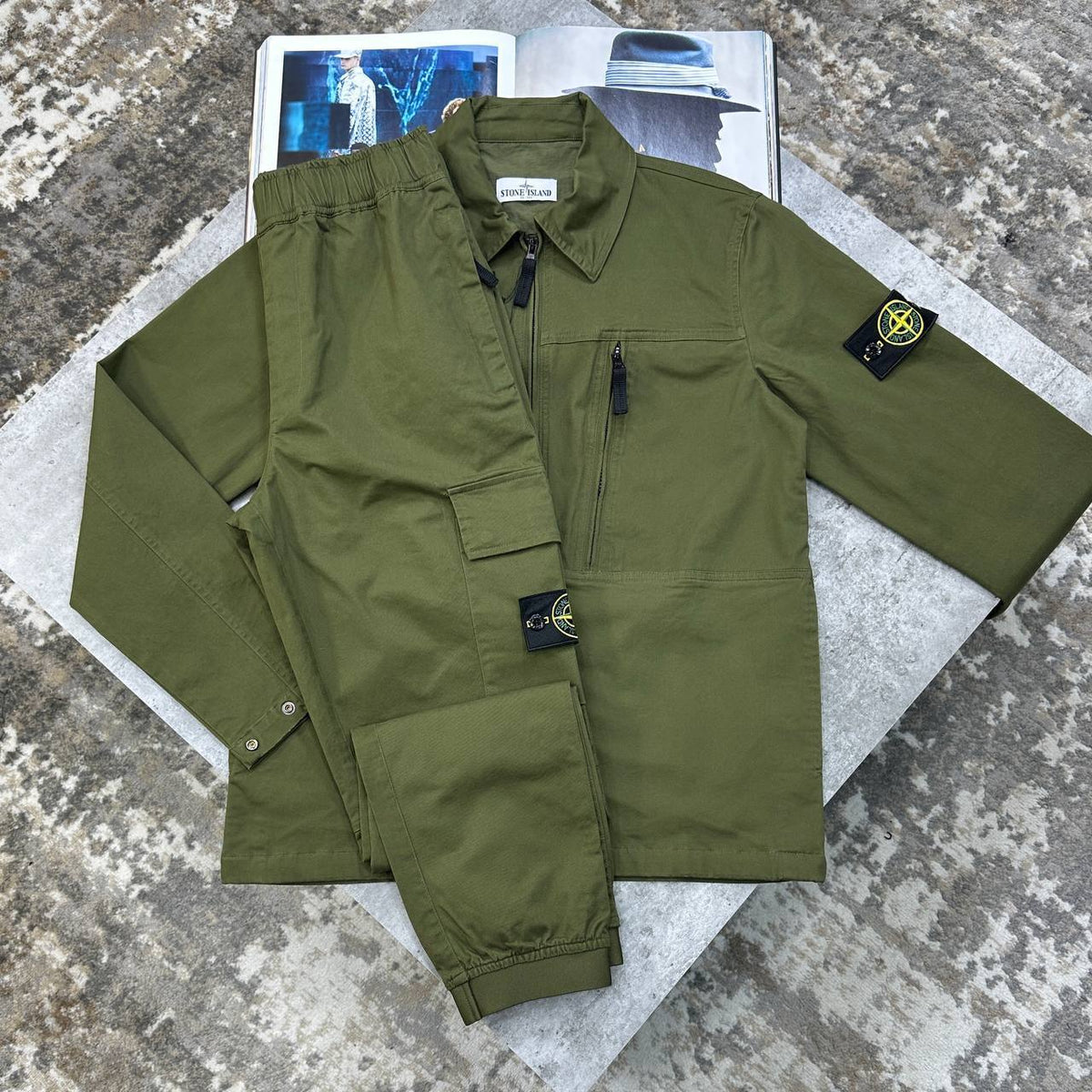 Stone Island Compass Rose Badge Tracksuits Mens UK Reps Superclone Quality
