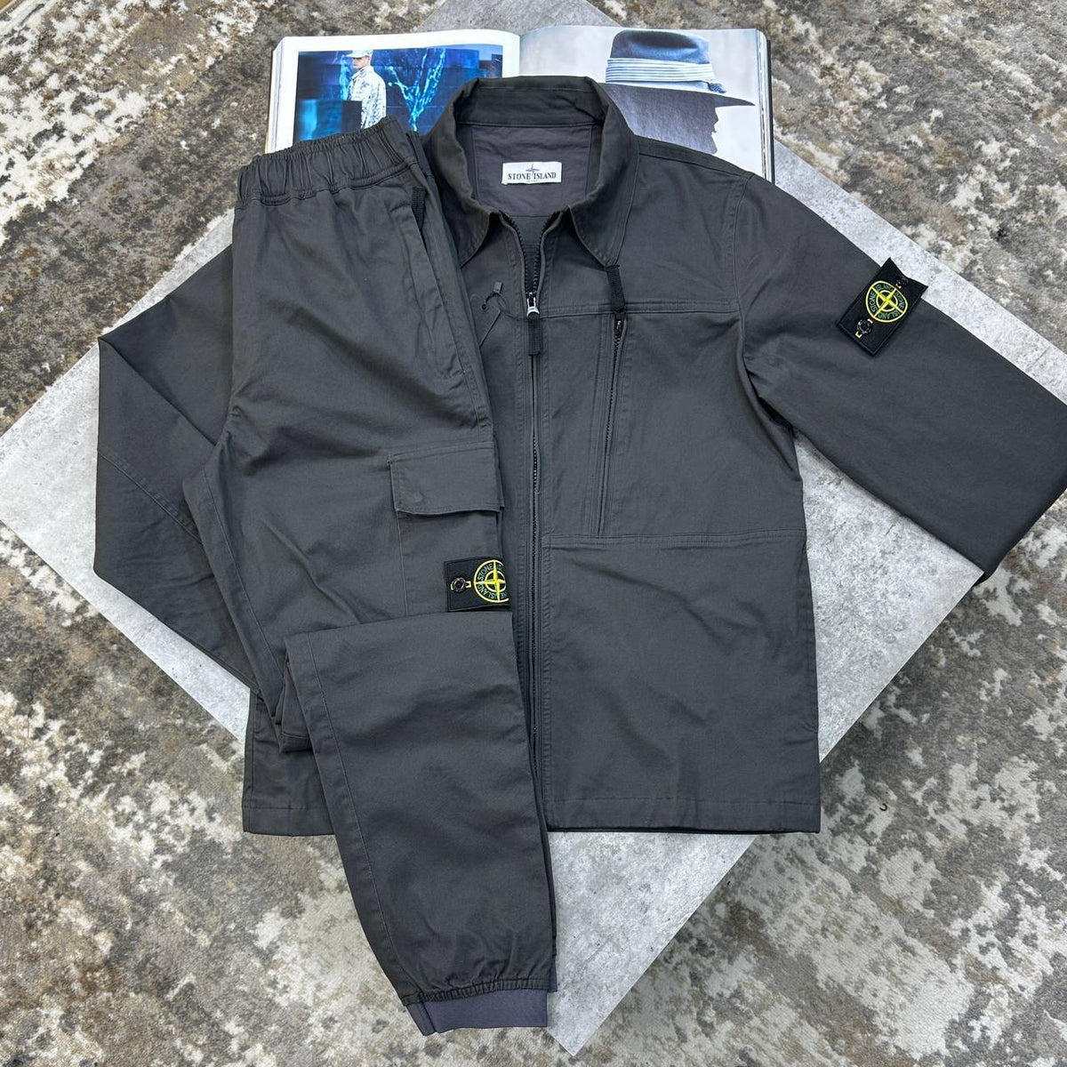 Stone Island Compass Rose Badge Tracksuits Mens UK Reps Superclone Quality