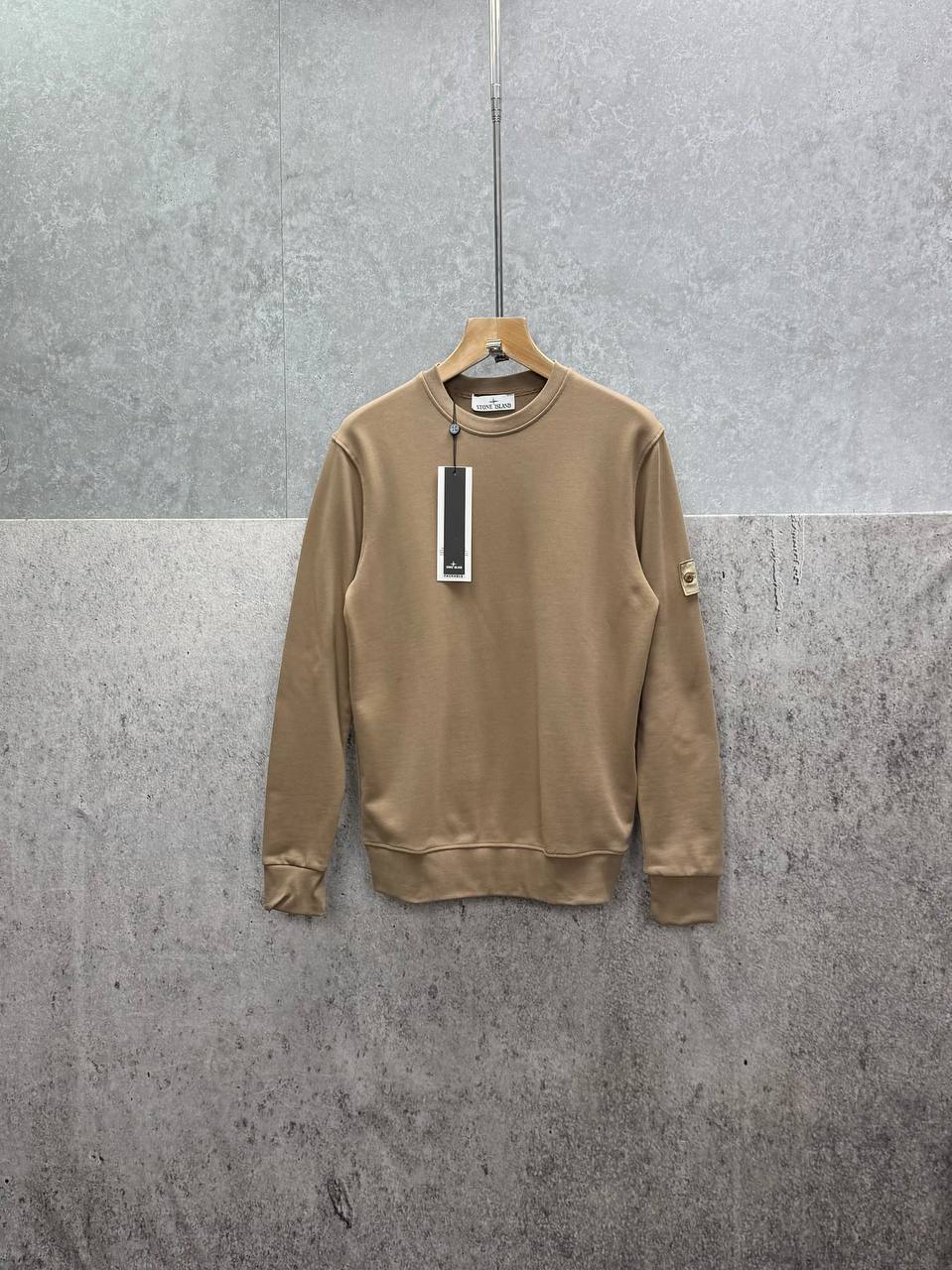 Stone Island Crewneck Cotton Fleece Sweatshirt Mens in Multiple Colors UK Reps AAA Quality