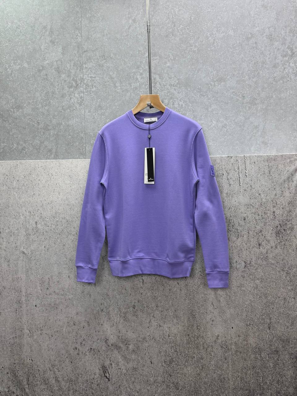 Stone Island Crewneck Cotton Fleece Sweatshirt Mens in Multiple Colors UK Reps AAA Quality