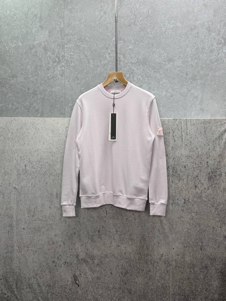 Stone Island Crewneck Cotton Fleece Sweatshirt Mens in Multiple Colors UK Reps AAA Quality