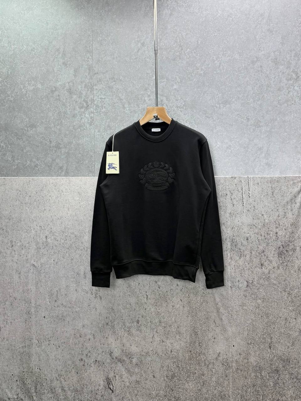 Burberry EKD-Textured Cotton Jumpers Mens in 2 Colors UK Reps AAA Quality