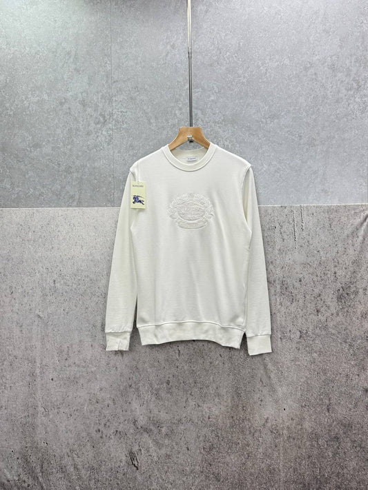 Burberry EKD-Textured Cotton Jumpers Mens in 2 Colors UK Reps AAA Quality