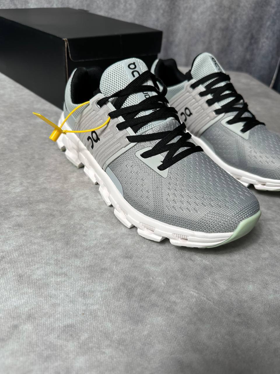 On Cloudswift Road-Running Shoes Men's Trainers in Grey Best Sale UK Reps AAA Quality