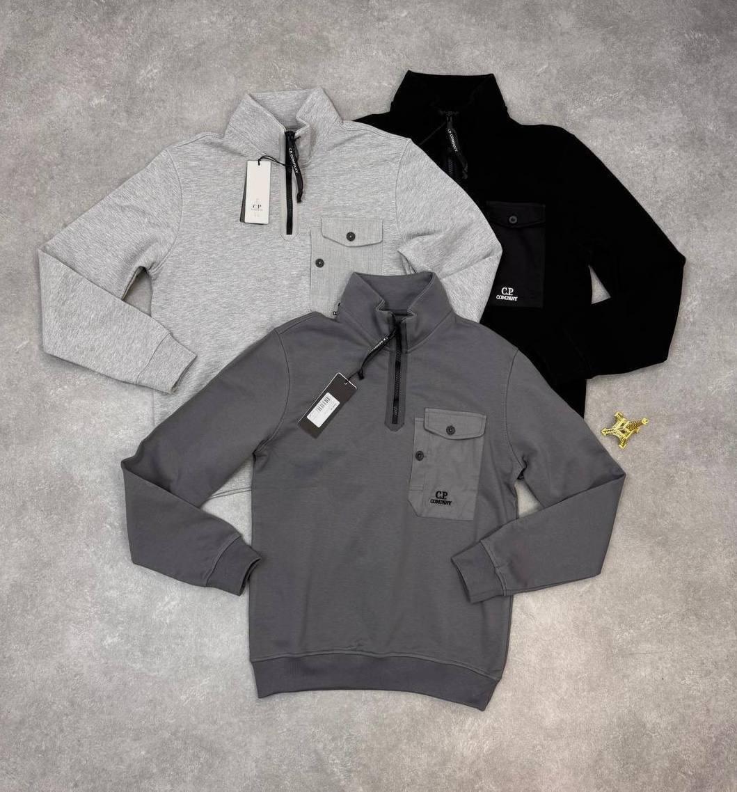 C.P. Company Men's Quarter Zip Jumpers Mens in Multiple Colors Best Sale UK Reps AAA Quality
