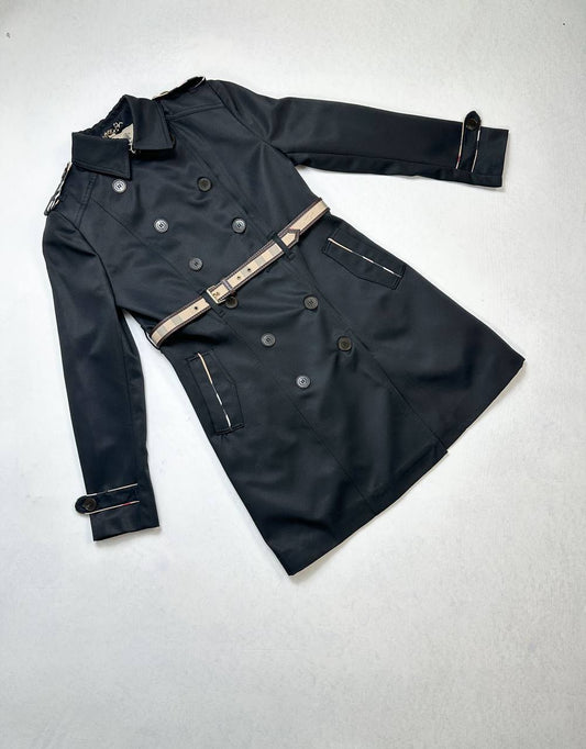 Burberry Brit Trench Coat Nova Check Belted Womens in 2 Colors Best Sale UK Reps AAA Quality