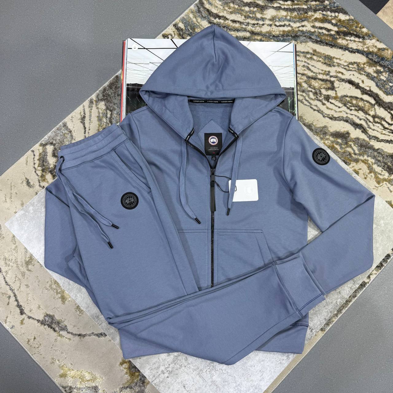 Canada Goose Huron Full Zip Hoodie Black Label Tracksuits in Multiple Colors Mens UK Replica AAA Quality