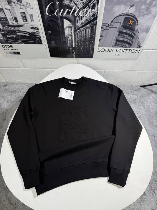 Loewe Anagram Tonal Logo Round Neck Mens Jumpers in 2 Colors UK Reps AAA Quality