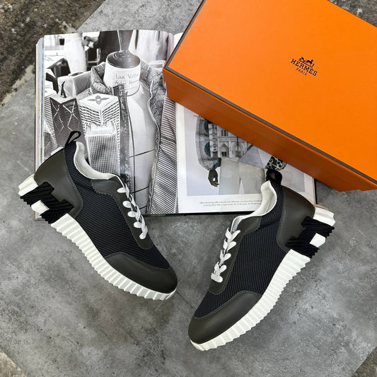 Hermes Bouncing Goatskin Sneakers Men's Best Sale UK Reps Superclone Quality
