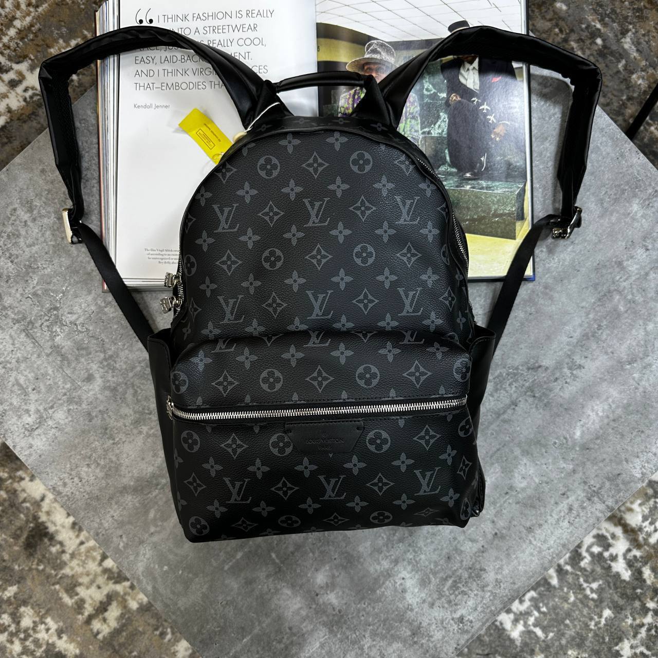 Louis Vuitton Discovery Backpack PM Monogram Eclipse Mens in Black Color UK Reps AAA Quality