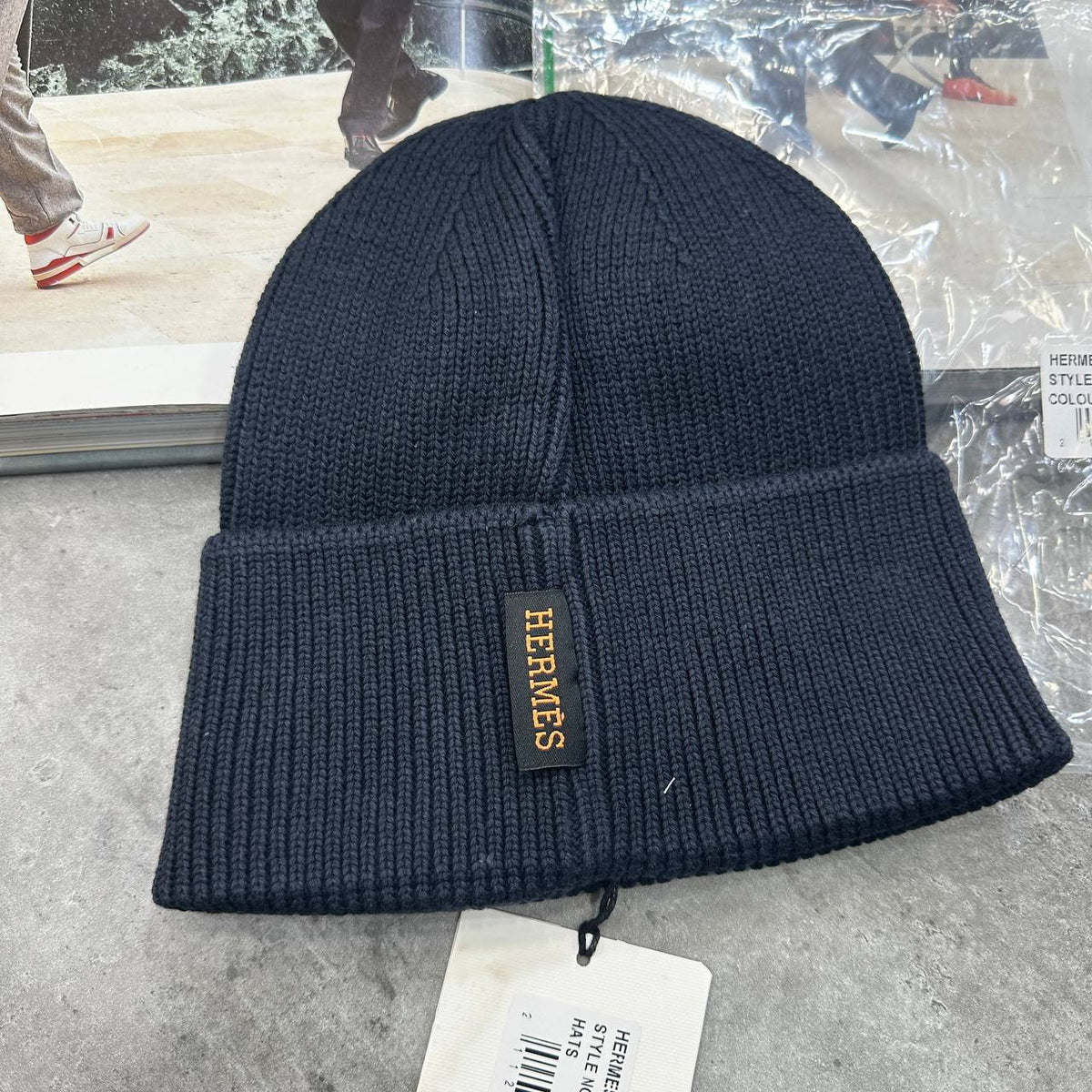 Hermès Ribbed Knit Mens Beanie UK Reps Superclone Quality