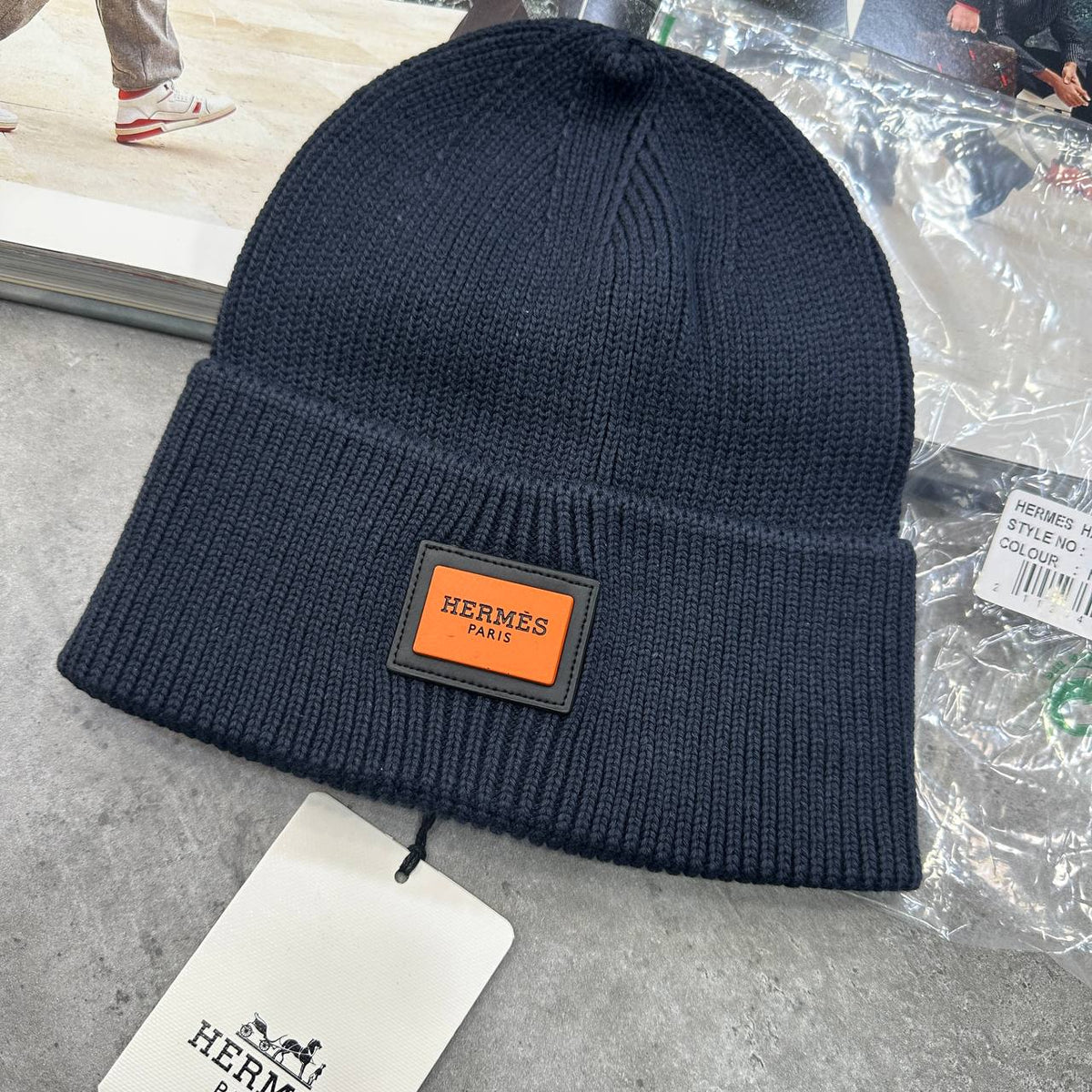Hermès Ribbed Knit Mens Beanie UK Reps Superclone Quality