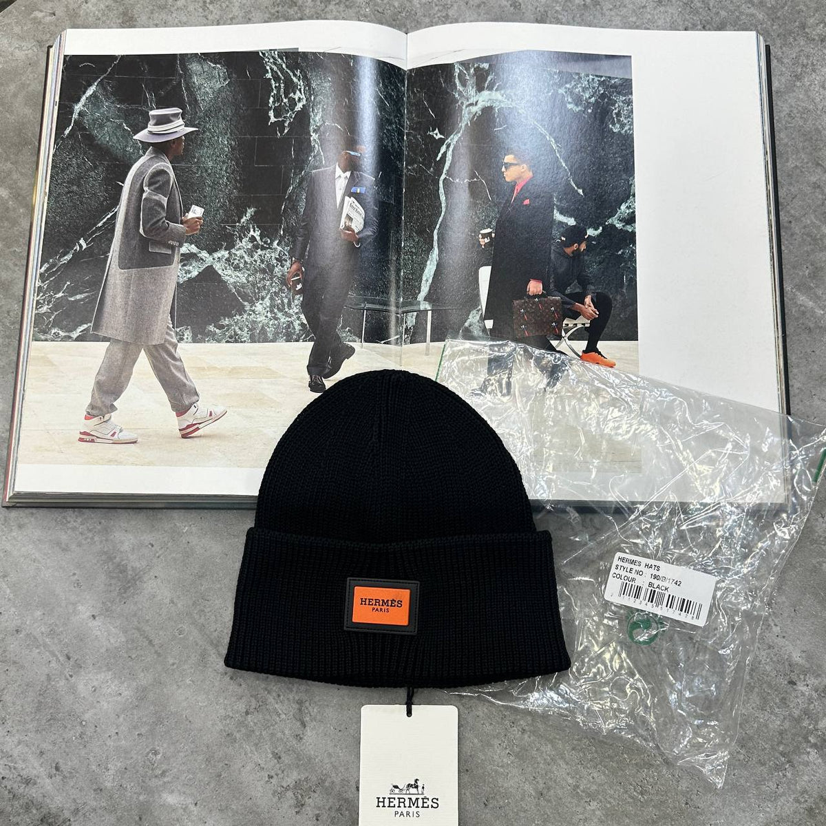 Hermès Ribbed Knit Mens Beanie UK Reps Superclone Quality