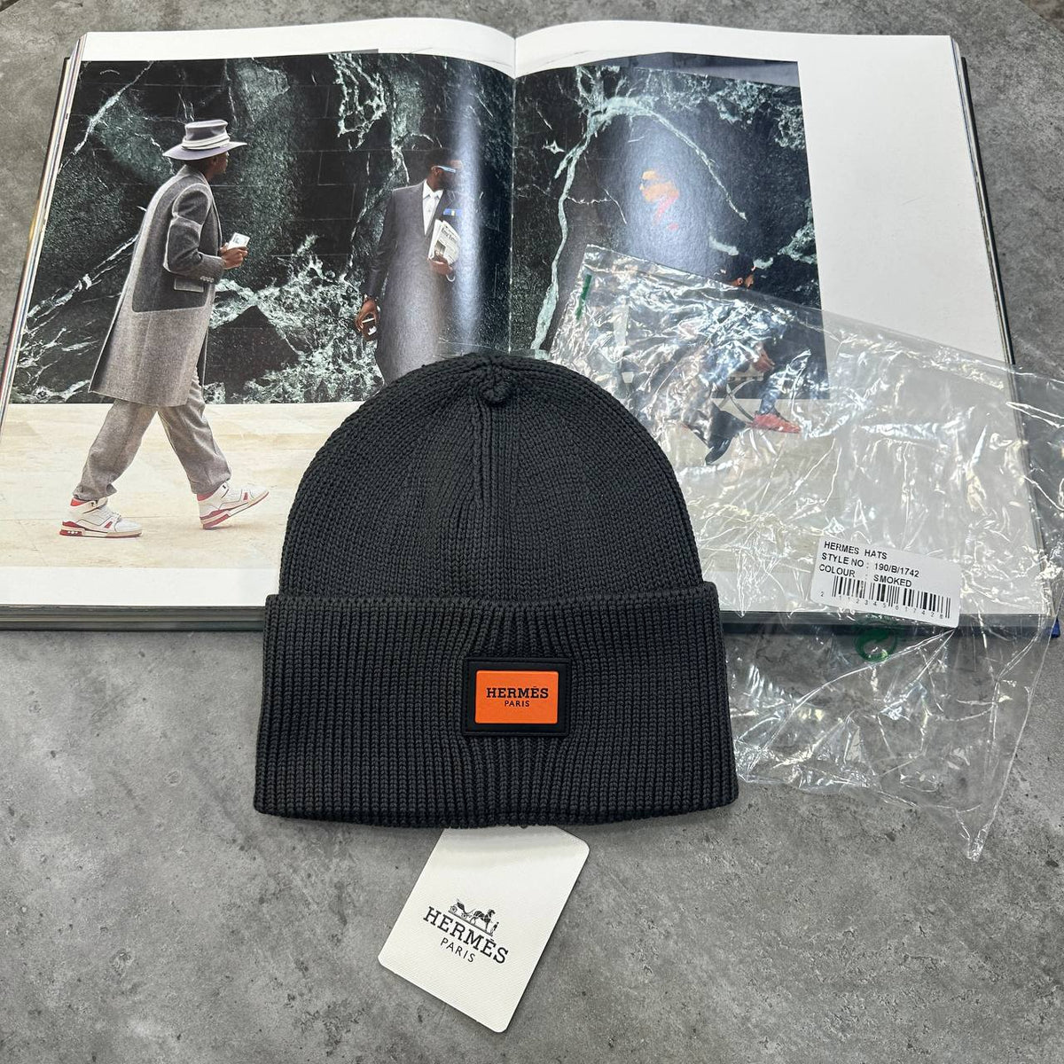 Hermès Ribbed Knit Mens Beanie UK Reps Superclone Quality