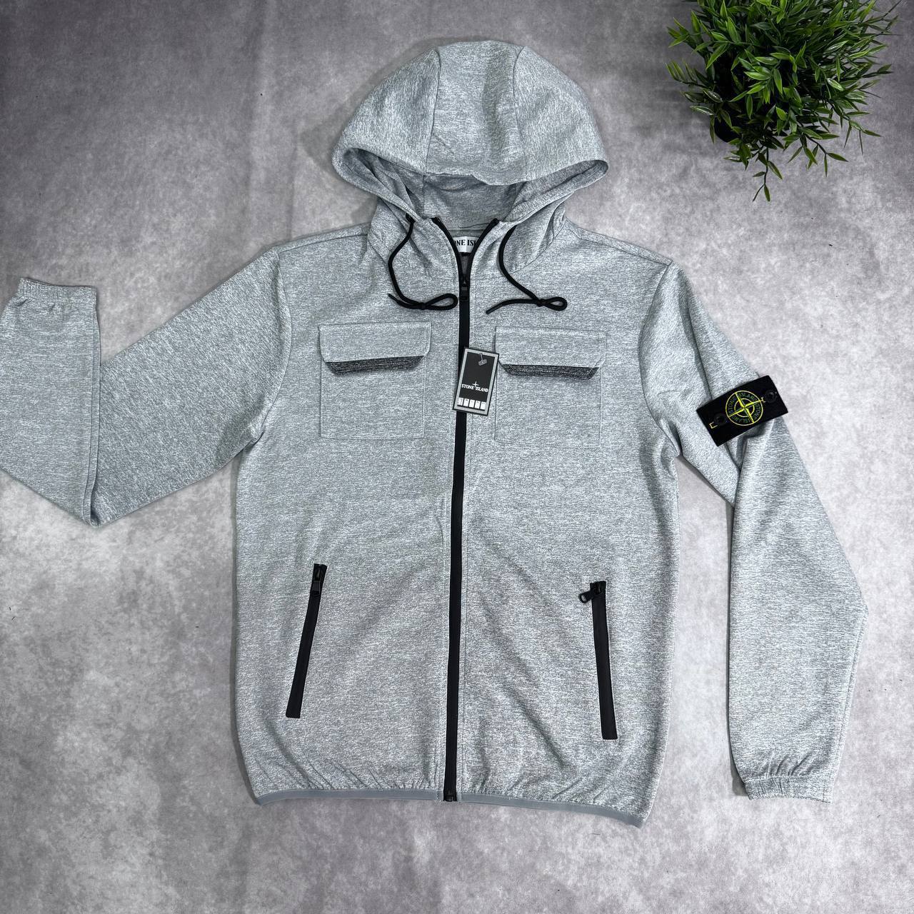 Stone Island Softshell Primaloft Hooded Tracksuit Mens in Multiple Colors Best Sale UK Reps AAA Quality