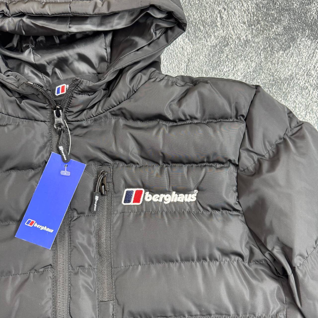 Berghaus Tech V2 Baffle Jackets Mens in Black Best Sale UK Reps AAA Quality