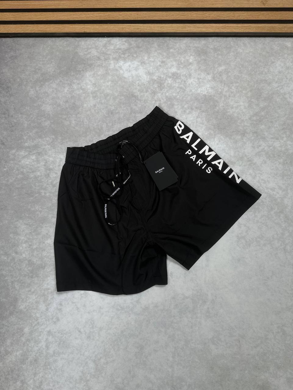 Balmain Logo Printed Swim Shorts Mens in Multiple Colors Best Sale UK Reps AAA Quality
