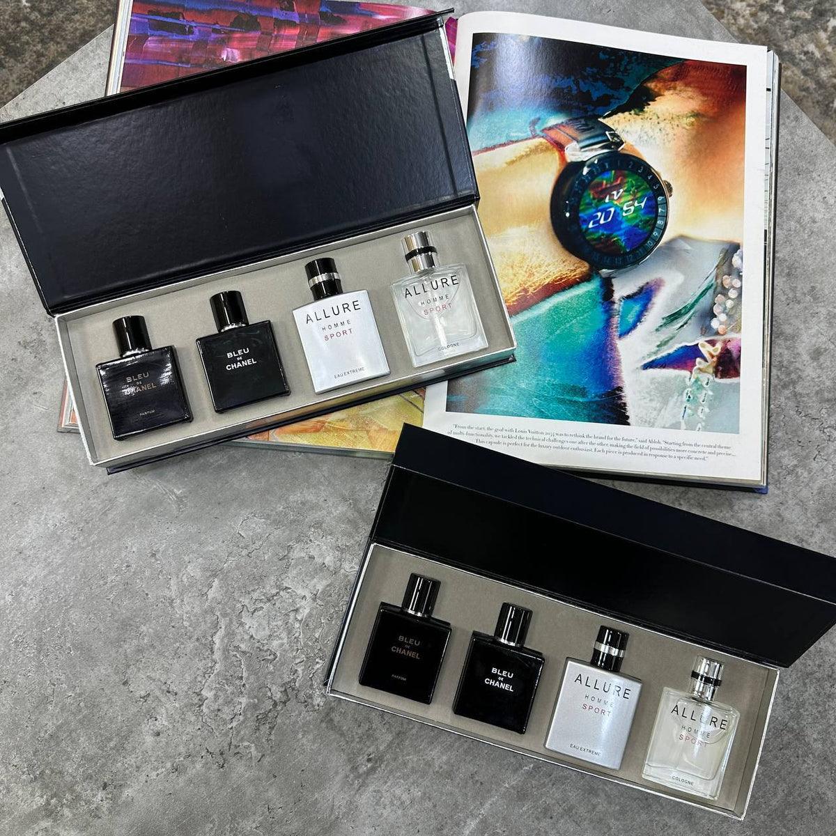 Chanel 4-in-1 Miniature Perfume Giftset Mens UK Reps Superclone Quality