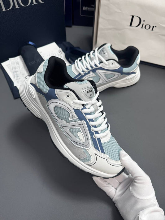 Christian Dior B30 in Blue/White Color Mens Trainers Best Sale UK Reps AAA Quality