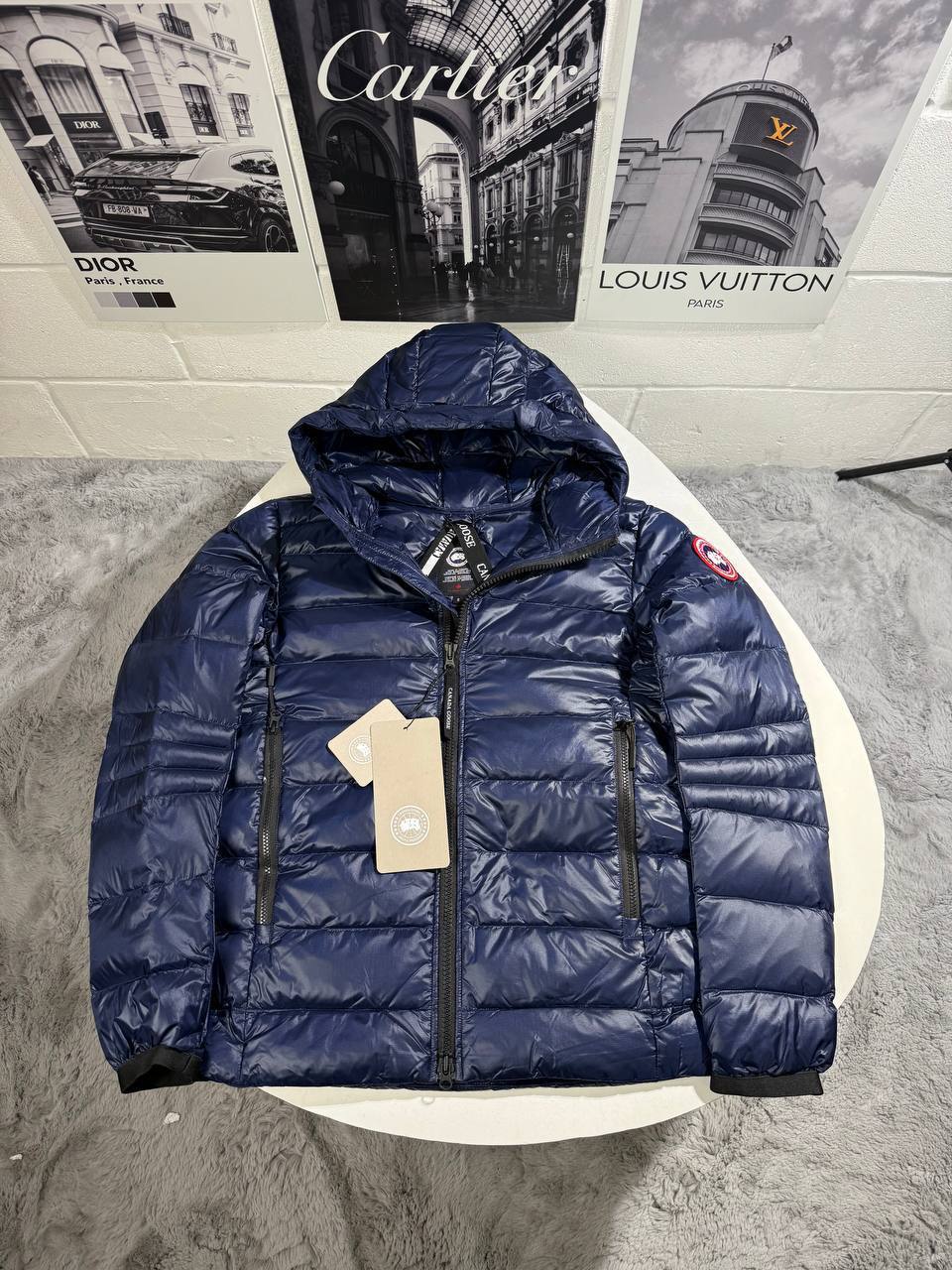 Canada Goose Crofton Down Hoody Mens Jackets in Multiple Colors Best Sale UK Reps AAA Quality