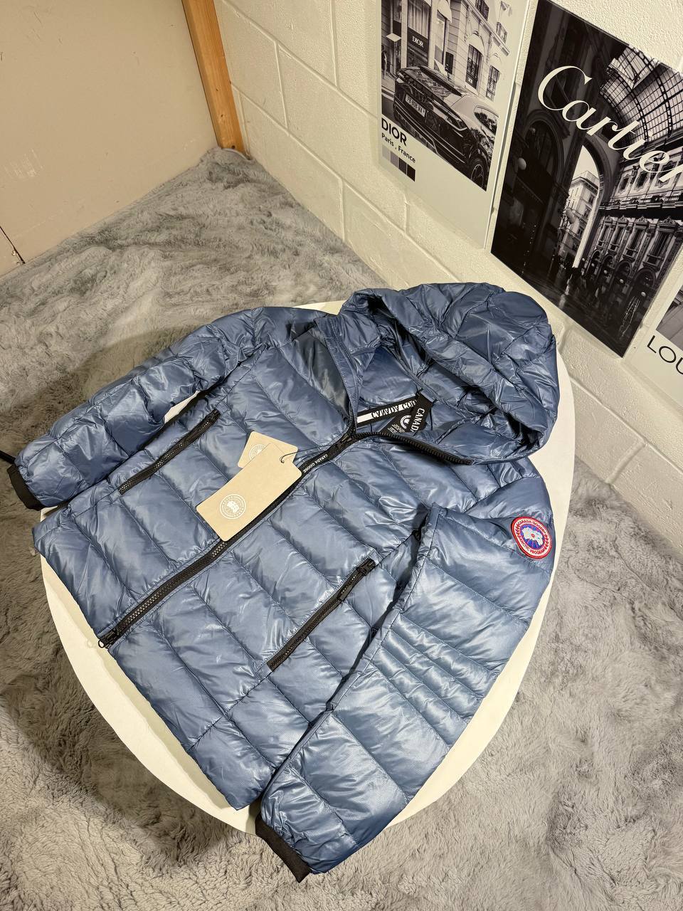 Canada Goose Crofton Down Hoody Mens Jackets in Multiple Colors Best Sale UK Reps AAA Quality