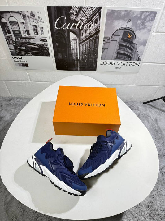 Louis Vuitton LV Runner Tatic Trainers Mens in Blue Color Best Sale UK Reps AAA Quality